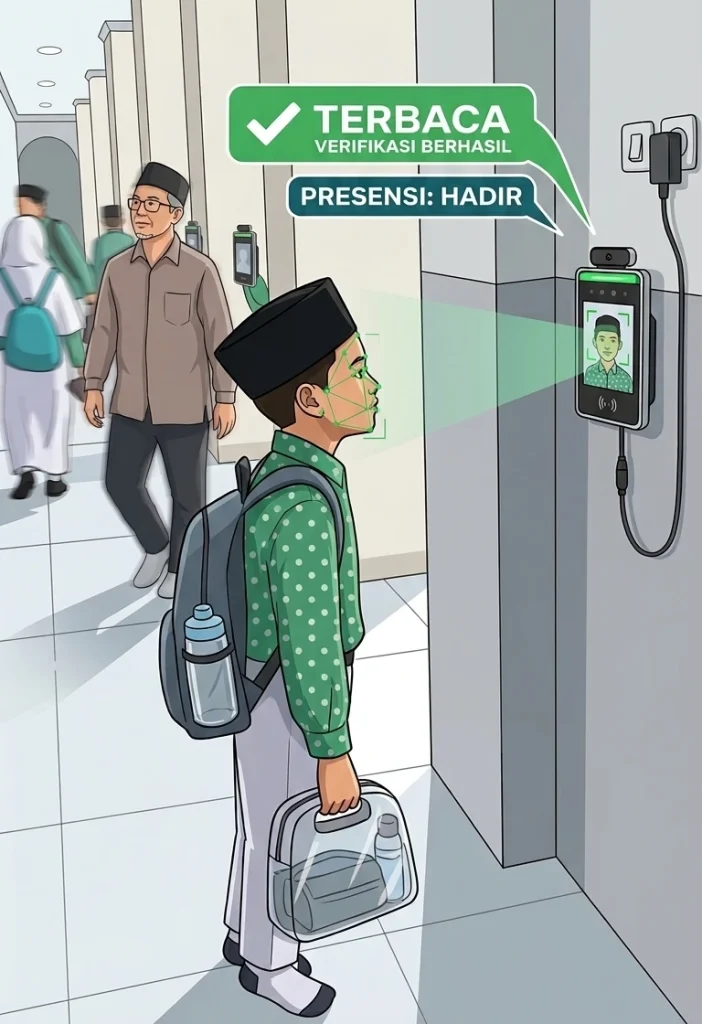 presensi sekolah face recognition